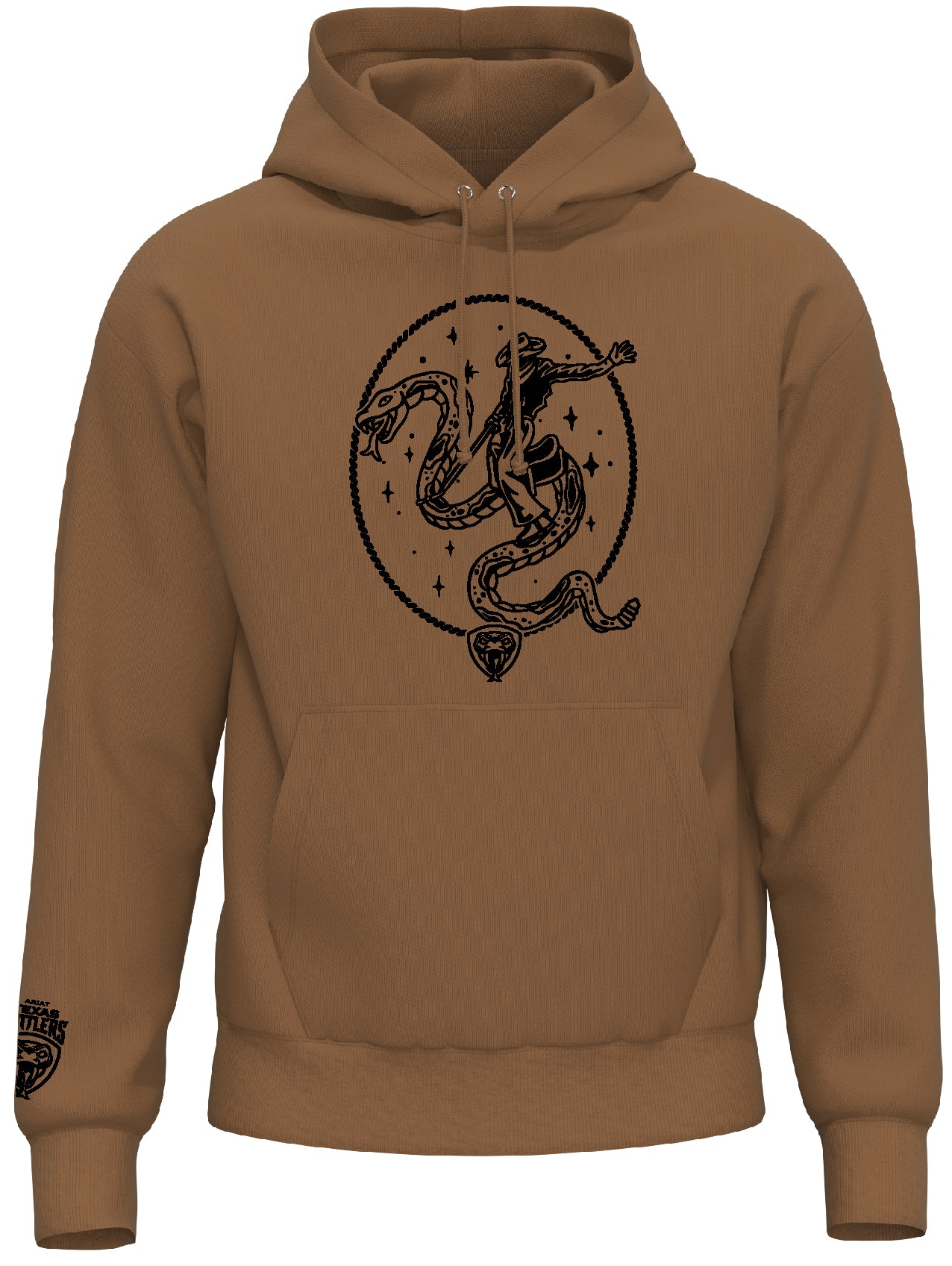 Rattlers Snake Cowboy Hoodie