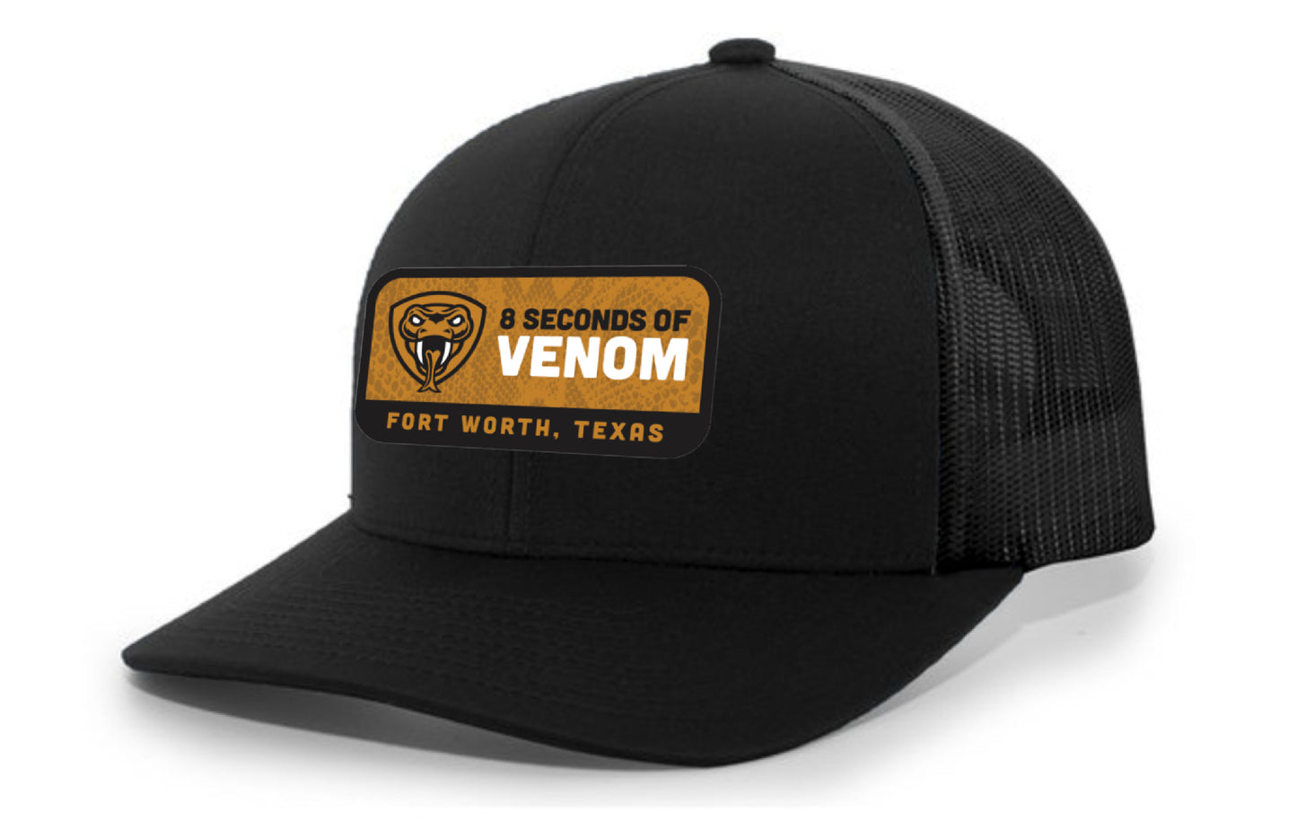 8 Seconds of Venom Snapback Trucker Cap