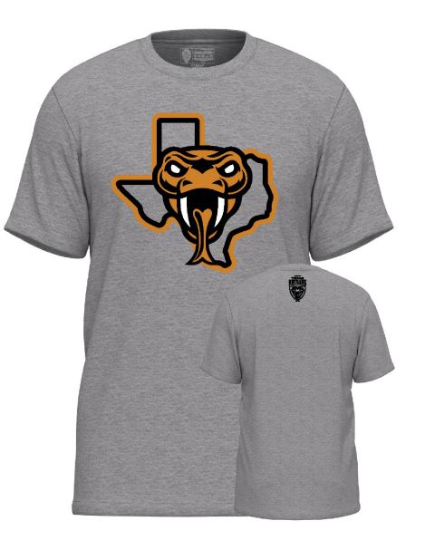 Rattler State Logo Grey Heather