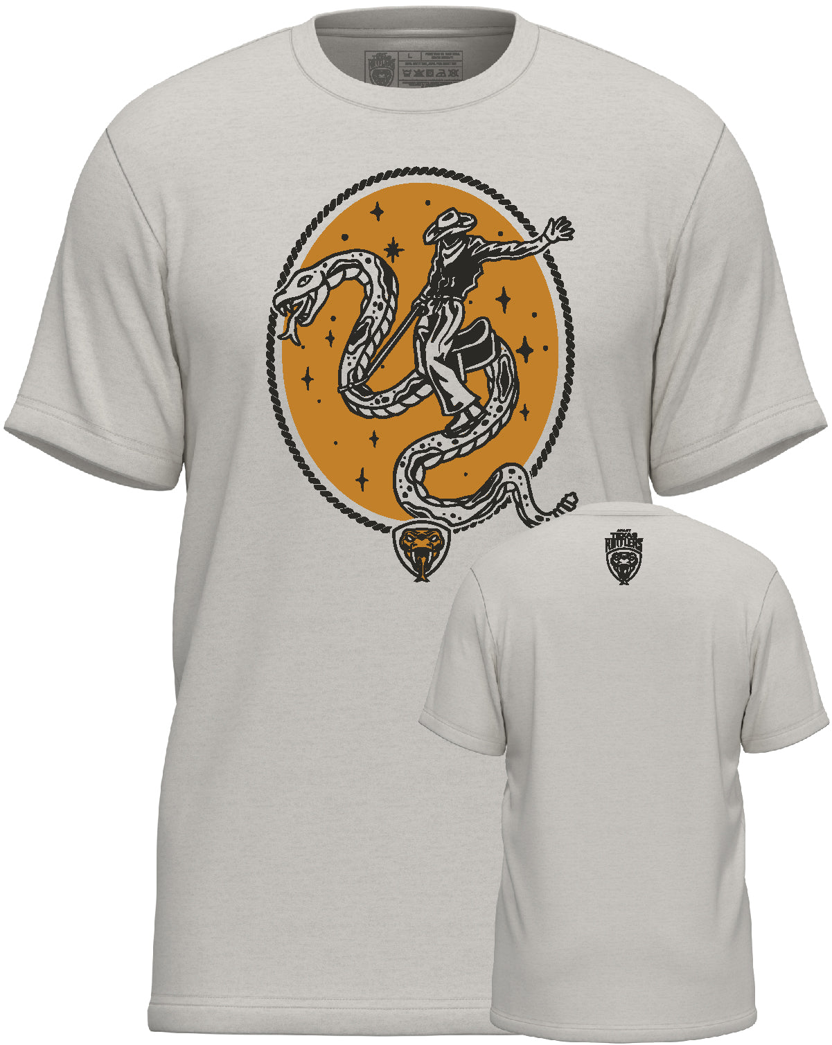 Rattlers Snake Cowboy T-Shirt