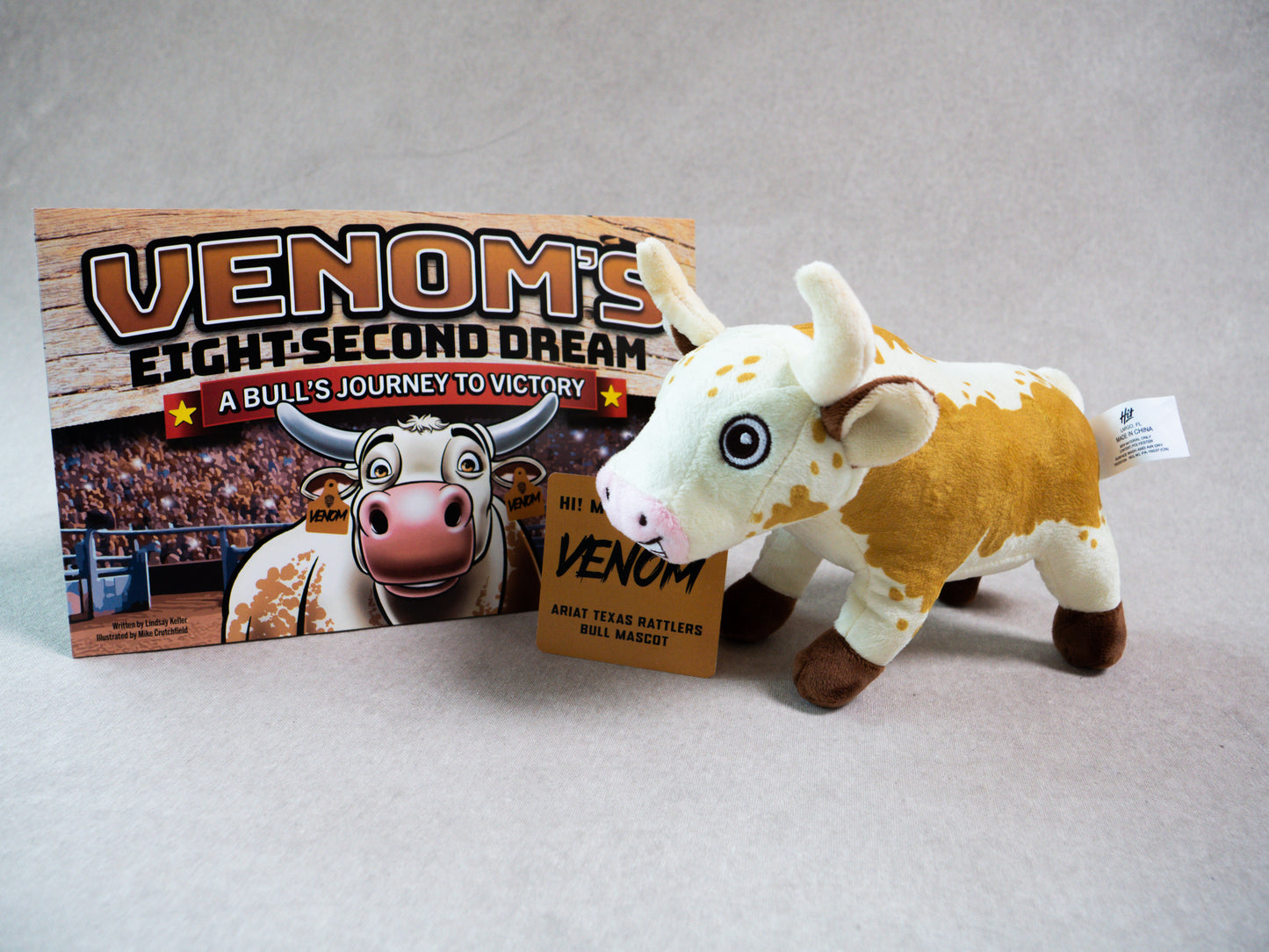 Book Bundle: Venom's 8 Second Dream and Plush Toy