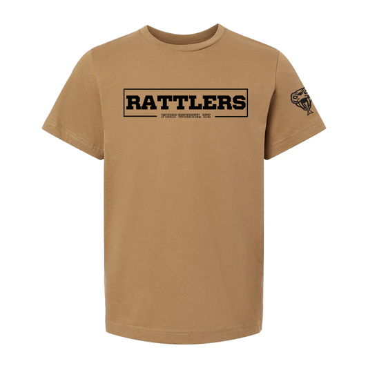 Rattlers Fort Worth Brown Tee (Youth)